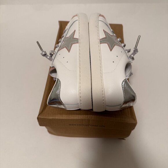 NWB Vintage Havana Bianca White Blush Multi Women’s Sneakers Size 7.5 Boho - Picture 9 of 14